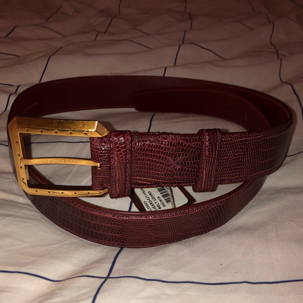 Stefano Ricci Real Lizard Belt - Picture 2 of 6